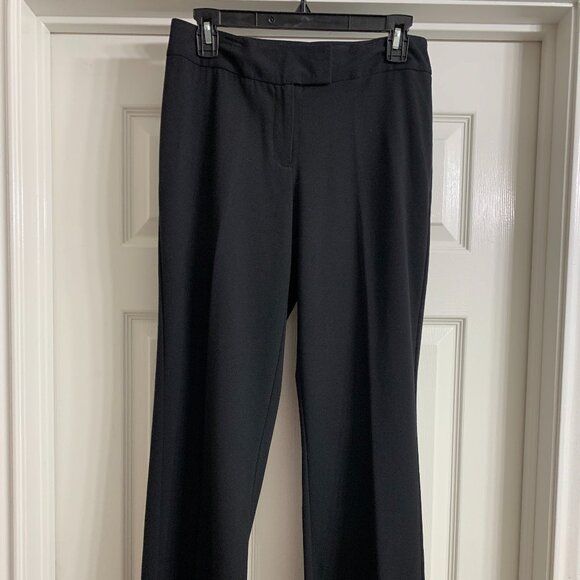 George Petite Brand Women's Black Dress Pants, Size 8P - Picture 2 of 5